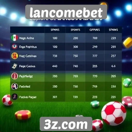 Comparação entre opções de pagamento no lancomebet
