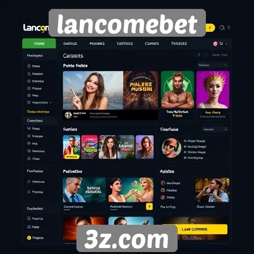 Experiência do usuário na interface do lancomebet